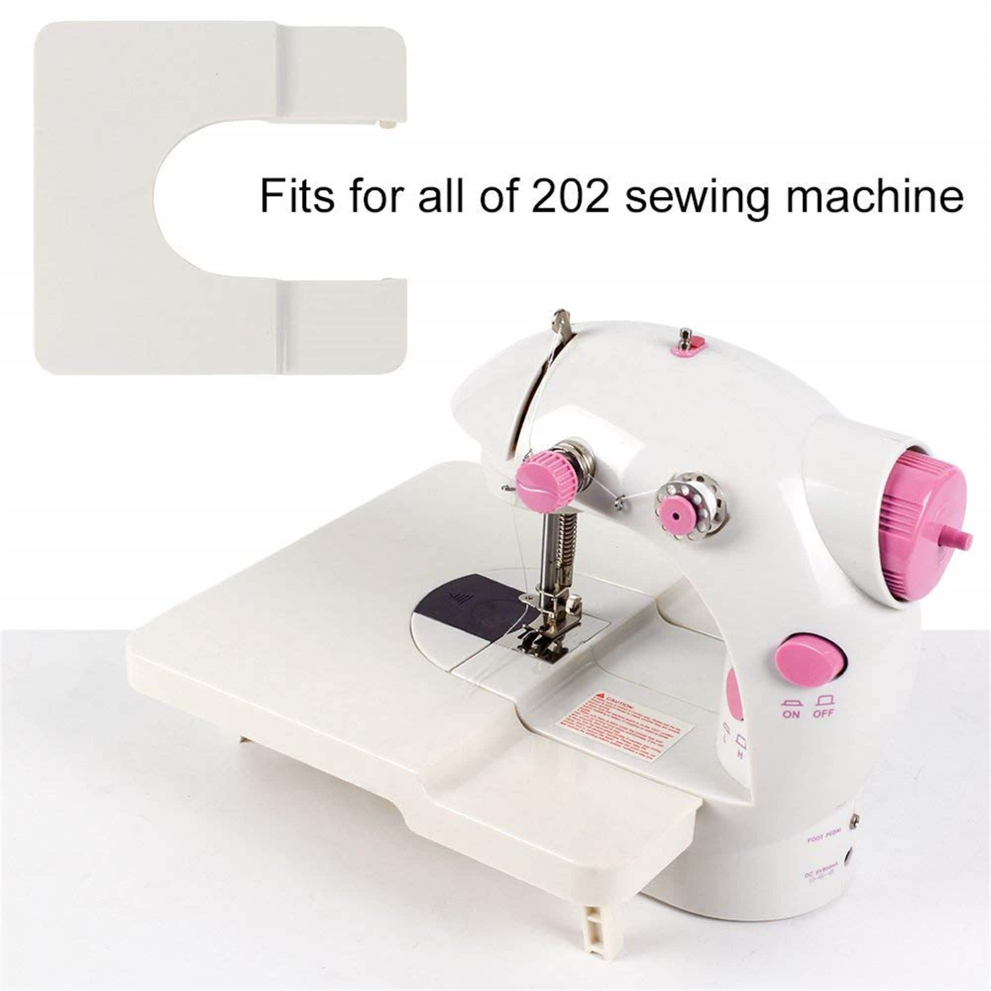Haitral™ Cute Pink Flex-Speed Double-Thread Cordless Sewing Machine with Built-In Table